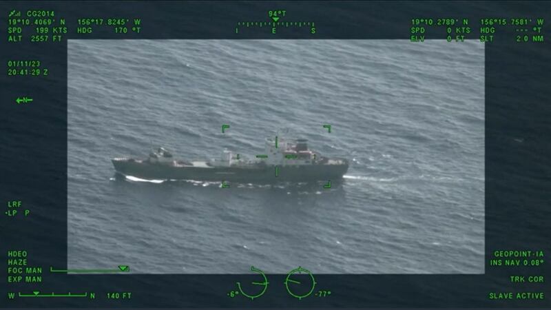 The U.S. Coast Guard is tracking a suspected Russian spy ship off the coast of Hawaii in...