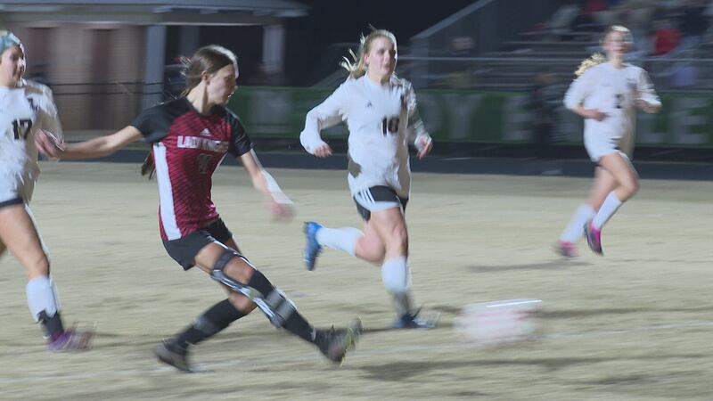 The West Lauderdale Lady Knights hosted Corinth in the second round of the playoffs for MHSAA...