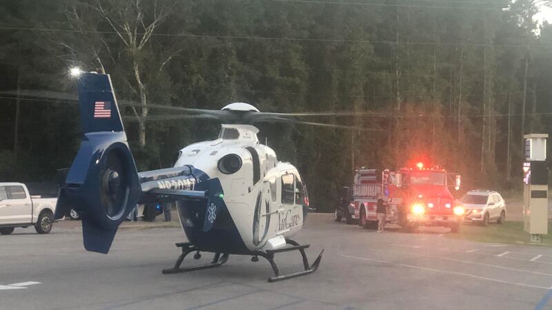 A single-vehicle accident Wednesday afternoon in Jasper County injured two people, including a...