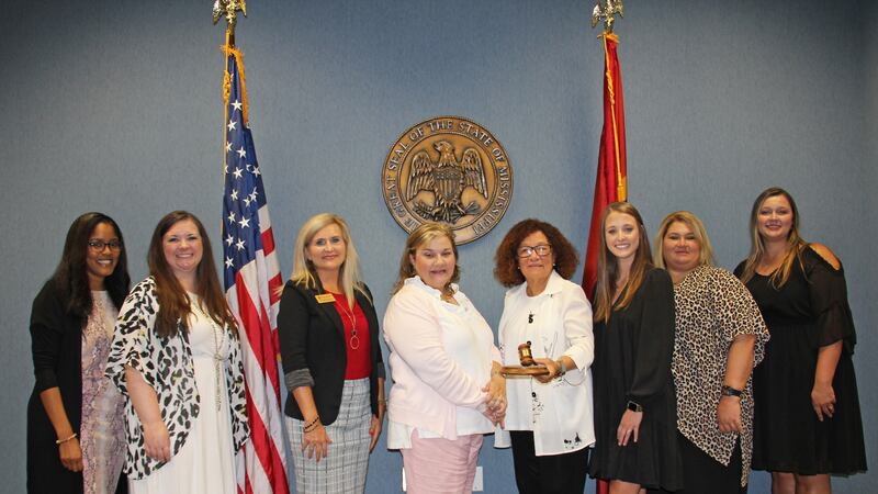 Graduates are Jessie Morgan Ponder Anglin of Mount Olive, Candace Cooley of Waynesboro, Amanda...