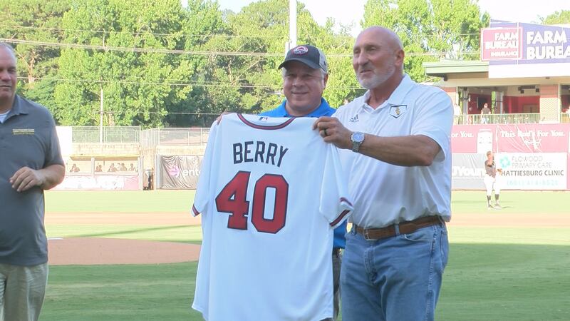 M-Braves honor Scott Berry on Southern Miss night