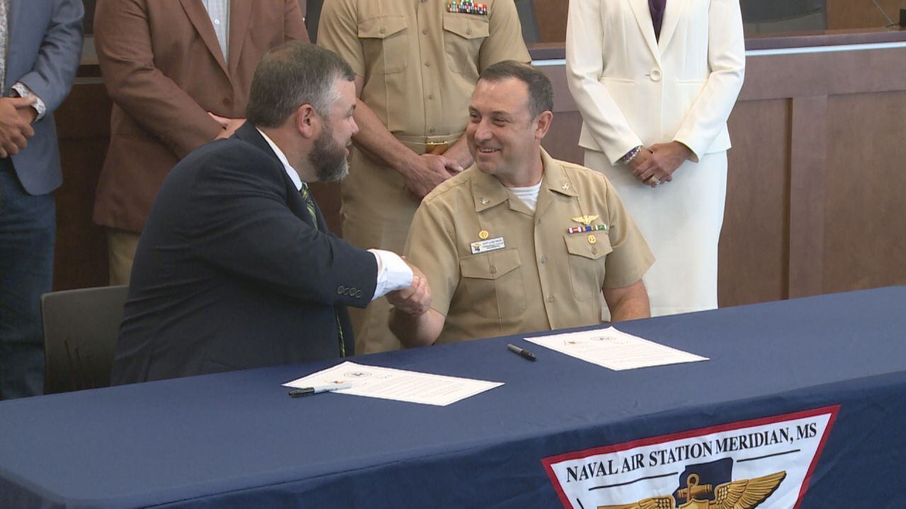 NAS & Lauderdale County Sign First Inter-Governmental Agreement - Vimarsana News