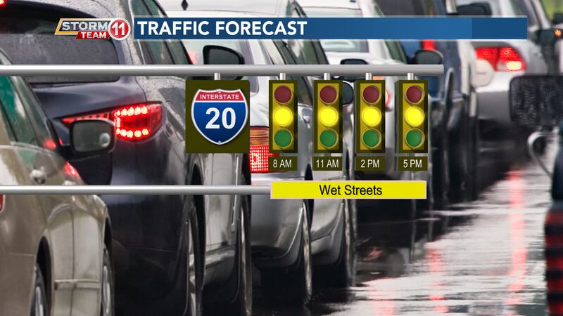 Use caution on your drive today
